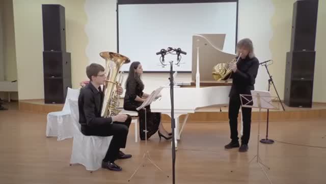 Аркадий Шилклопер - "Интрада" в исполнении автора, Фёдора Шагова и Карины Шаговой 19 июля 2022 г.