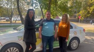 Отзыв об Автошколе ХАЙВ! 
Ученицы: Наталья и дочь Александра