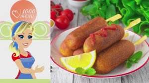 🌭 КОРН ДОГИ — хрустящий американский фастфуд!
