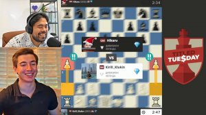 Бобровые КОГТИ!!! Кирилл Клюкин - Хикару Накамура 01.07.2025