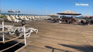 Отель Royal Seginus 5* Анталья, Турция сегодня 3 июля 2025. Обстановка на пляже. Курорт Аксу
