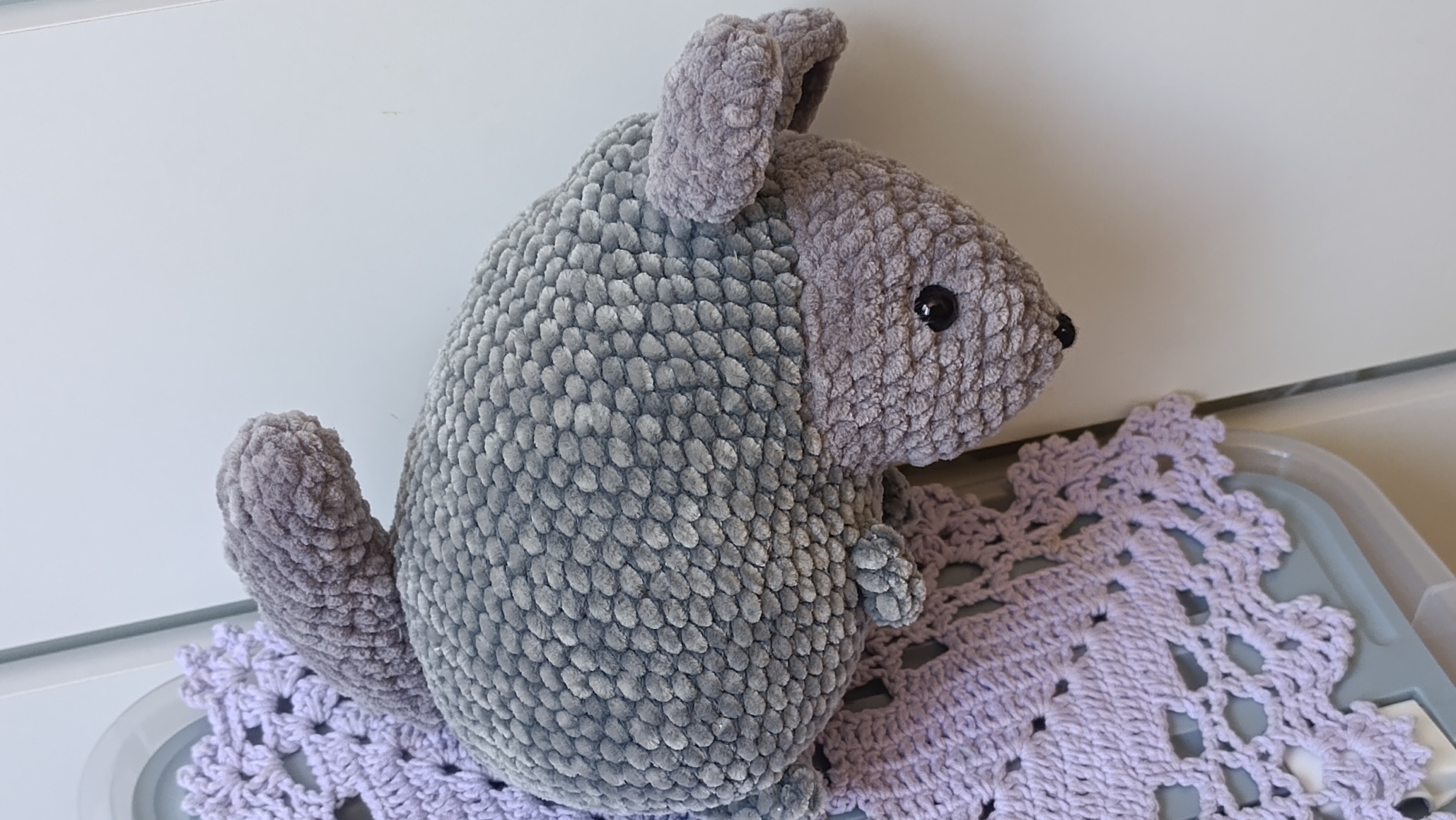 Шиншилла крючком из плюша смотреть онлайн