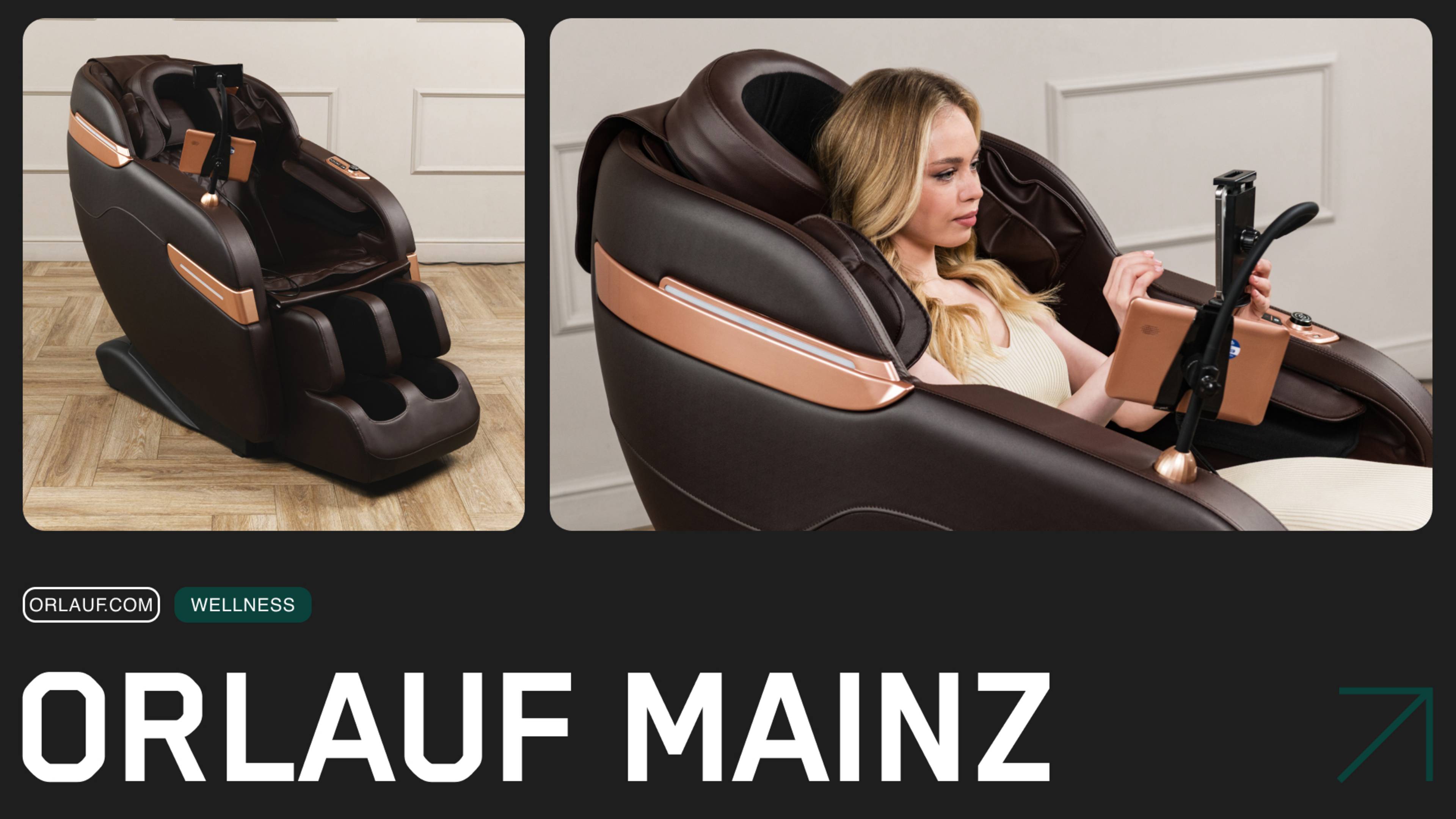 Orlauf Mainz Brown – массажное кресло, создающее моменты истинного расслабления смотреть онлайн