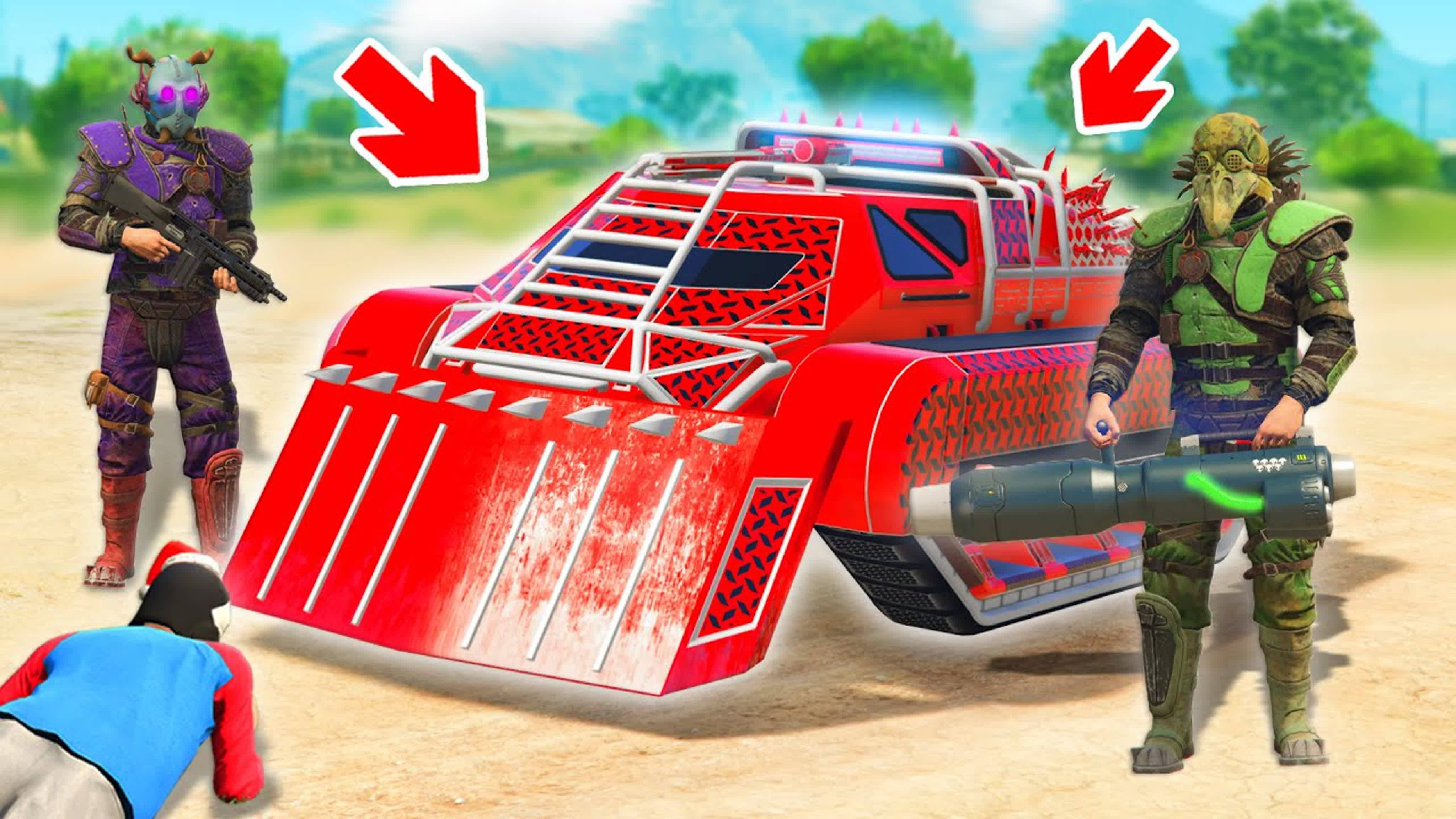 Угнал новую тачку из arena war у бандитов в гта 5 онлайн ! - битва воров в gta 5 online смотреть онлайн