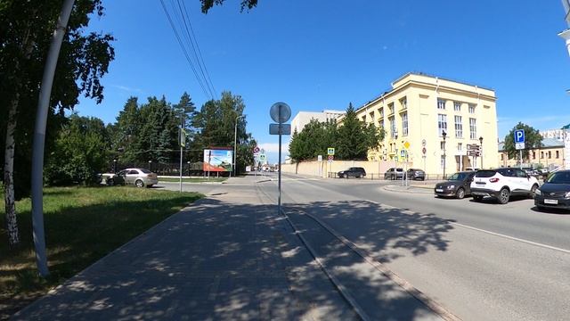 пешком по омску и ул.Партизанская смотреть онлайн