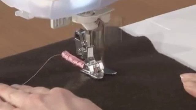 Лапка для бахромы и букле смотреть онлайн