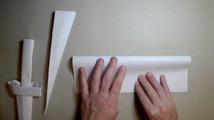 Как сделать оригами МЕЧ из бумаги А4