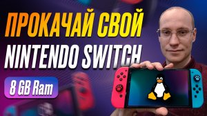Увеличение памяти Nintendo Switch OLED или Linux на максималках