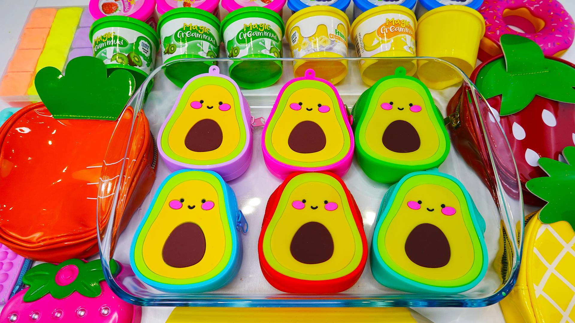 Воздушный слайм с помпонами ☁️🎀 | Милый и пушистый антистресс! | KittySlime