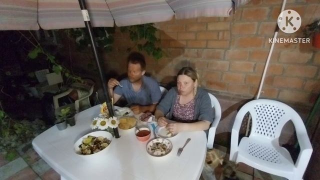 Огромная закупка с пенсии/жарим шашлык смотреть онлайн