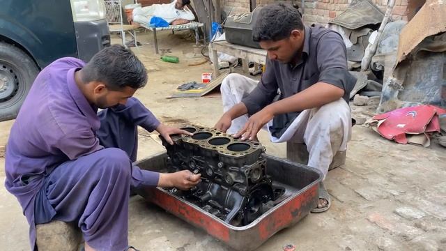 Восстановление двигателя Toyota Hilux