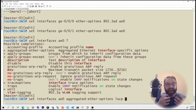 04. Deploy LACP on EX-Series Switches смотреть онлайн