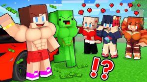 Девушки влюбились в самых сильных парней в Майнкрафте, мультфильм