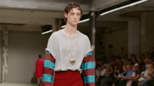 Показ мужской коллекции Dries Van Noten весна-лето 2026