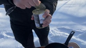 Готовим на природе макароны по Сибирски #еда #рецепты #выживание