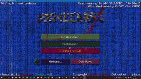 Обзор на мою мистическую версию Майнкрафта 1.1.exe