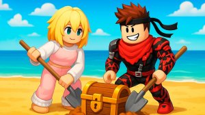 Нашли самое старое сокровище в DIG Роблокс !