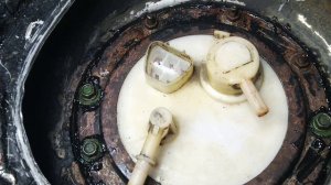 Установка погружной модуль бензонасос Хундай Гетц (часть 3)