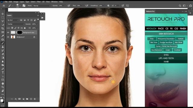 How to create a realistic skin texture in photoshop смотреть онлайн