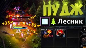 ФИЗИЧЕСКИЙ ПУДЖ через ЛЕС 🔥 Челлендж Дота 2
