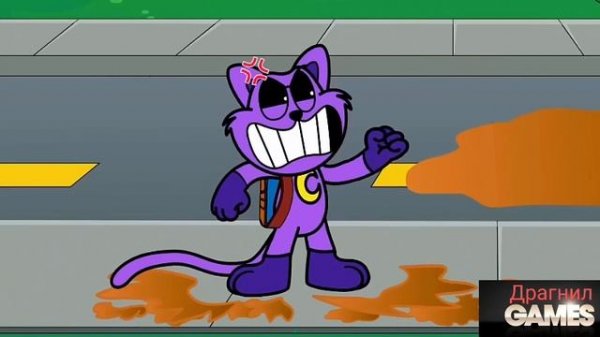 Анимация КЭТНЭП! Мультфильм про Poppy Playtime and КЭТНЭП!