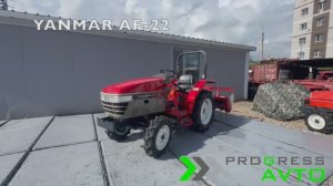 Обзор японского минитрактора Yanmar AF-22