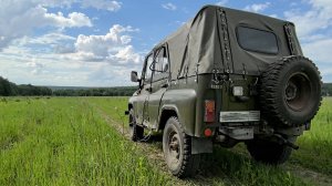 Первый раз за 3 года выезжаю на УАЗе в лес