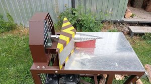 Винтовой дровокол. Испытание.