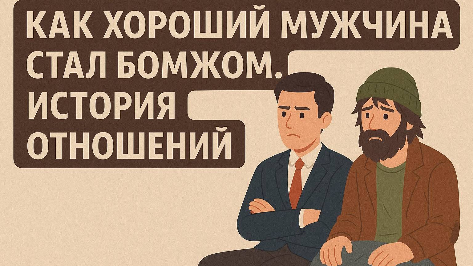 Как хороший мужчина стал бомжом. История отношений смотреть онлайн