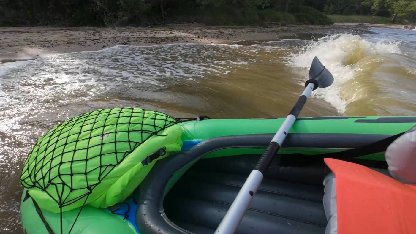 Трёхдневный сплав в штормовую погоду по Калининградскому заливу