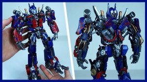 Трансформер ОПТИМУС ПРАЙМ на 3D принтере. Печать и покраска робота.