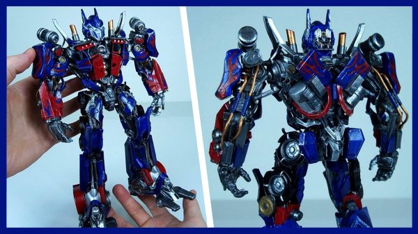 Трансформер ОПТИМУС ПРАЙМ на 3D принтере. Печать и покраска робота.