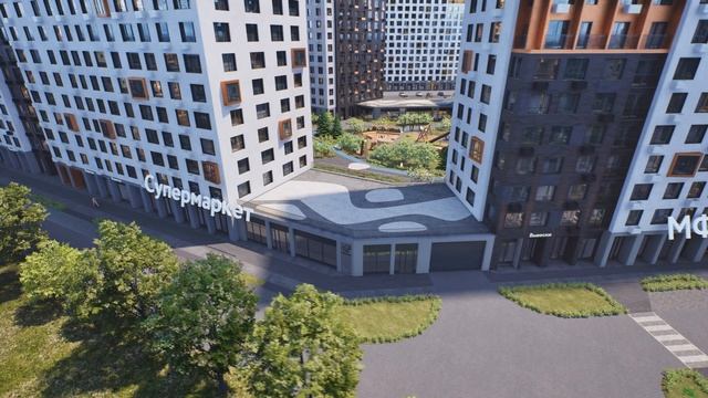 ЖК Страна.Парковая | Видеооблёт коммерции смотреть онлайн