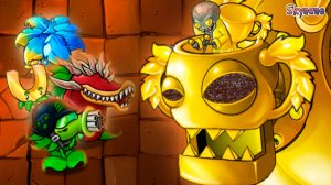 ЗОЛОТОЙ ЗОМБОСС | Plants vs Zombies Fusion mod [45]