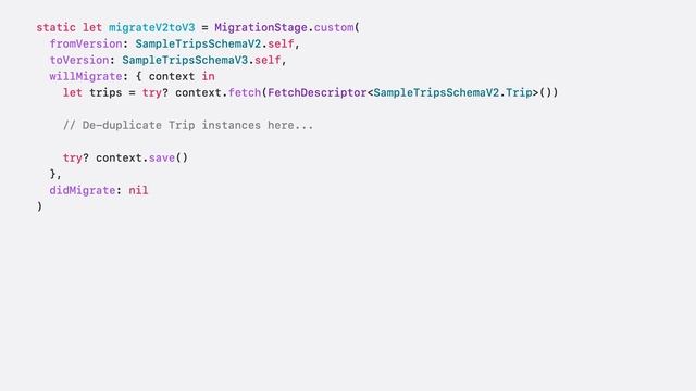 WWDC2025. SwiftData: погружение в наследование и миграцию схем