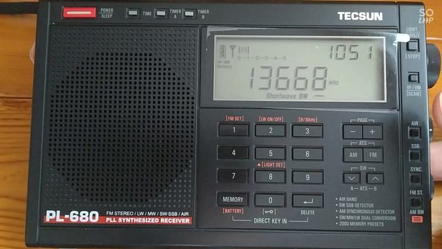 Tecsun PL-680.
Работа правильно настроенного приёмника. смотреть онлайн