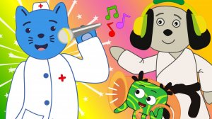 Песенный марафон | Космический Доктор Кот | Мультфильмы для детей