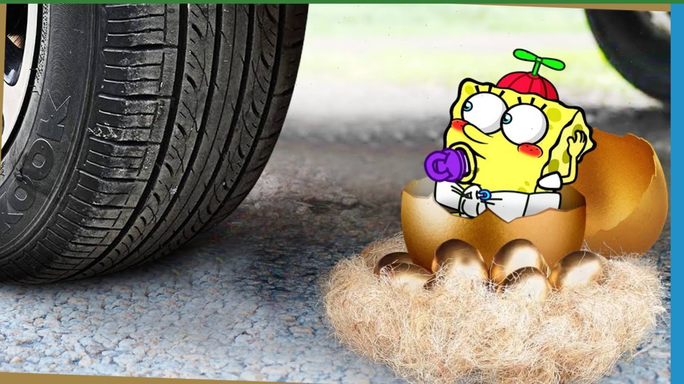 Мультики малышам. Мультики про Спанч Боба для детей. Спанч боб спасается от колеса вместе с друзьями смотреть онлайн