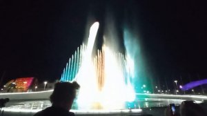 Поющие фонтаны в Адлере