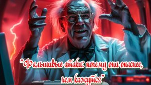 Фальшивые атаки почему они опаснее, чем кажутся?  #кибербезопасность #защита информации #дипфейки