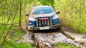 ДА ОН ПРОСТО ПСИХ!! Китайский пикап показывает фантастику на бездорожье! JAC T9, Нива, УАЗ, ГАЗ 66