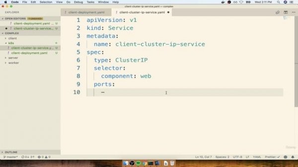 6. The ClusterIP Config