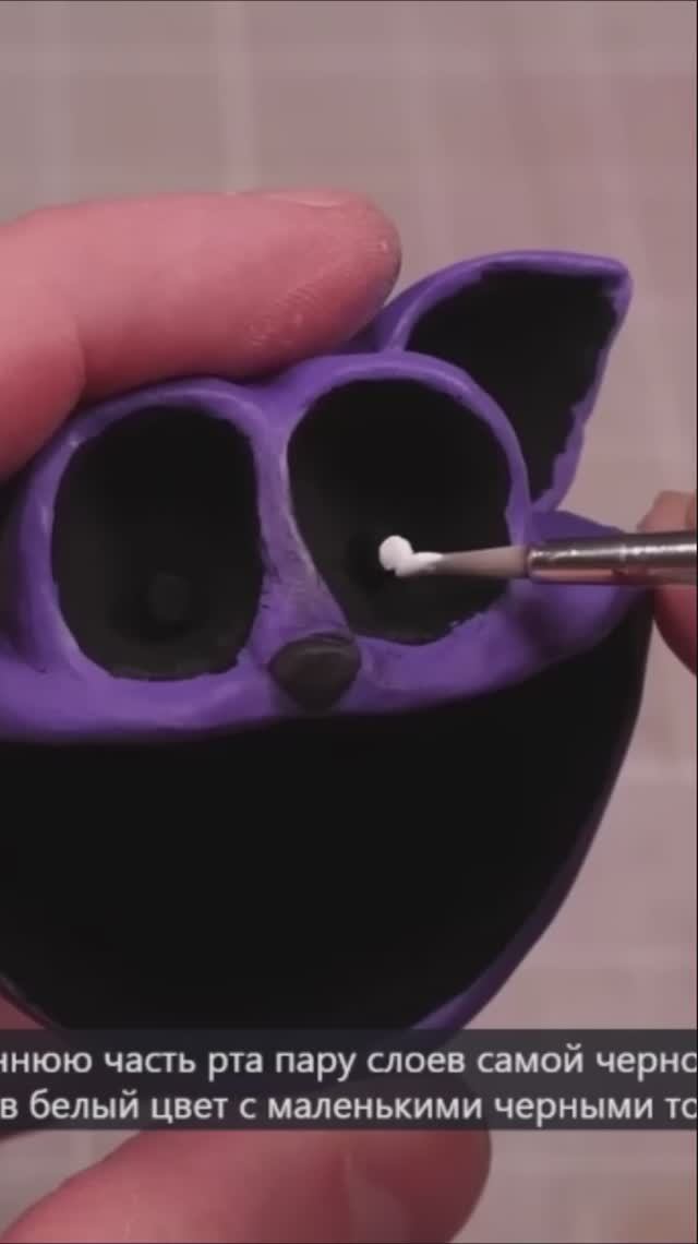 Как слепить Catnaps. Лепка страшного кота. Гайд от North of the Border в автоматическом переводе. смотреть онлайн