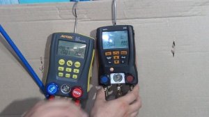 Опрессовка азотом  и  вакуумирование инверторного кондиционера Daikin + бонус.