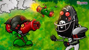 ОДИН В ПОЛЕ ВОИН | Plants vs Zombies Fusion mod [48]