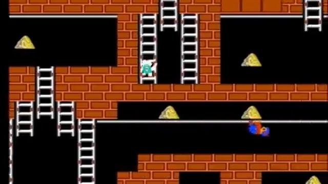 Lode Runner Золотоискатель прохождение NES Famicom Dendy смотреть онлайн