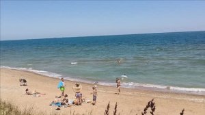 Керчь. Подмаячный, Свет маяка, пляж, море 04.07.25