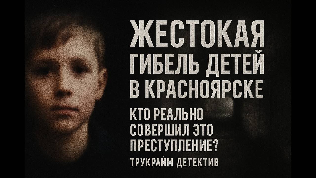 Жестокая Гибель Детей в Красноярске. Кто Реально Совершил Это Преступление? Трукрайм Детектив.