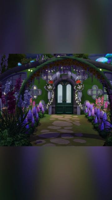 Дом для фей #sims4 #челленджы #снежок #строительство смотреть онлайн