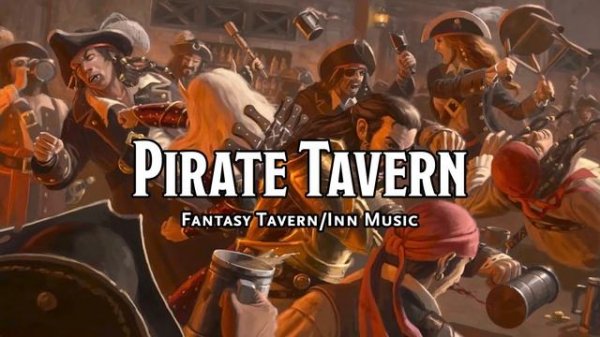 Pirate Tavern D&D TTRPG Tavern Inn Music 1 Hour by Bardify